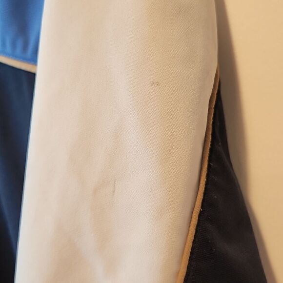 Vintage O’Neil Zip Up Navy White Jacket Polyester W/Logo Surfer Classic Style M - Picture 9 of 15